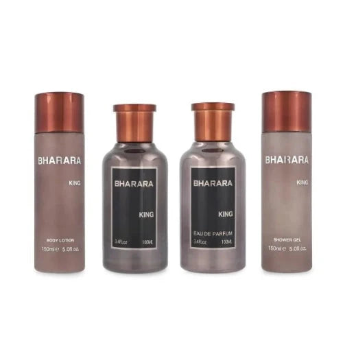 Bharara - King Set de 4 Piezas - Eau De Parfum - Perfume Masculino-0