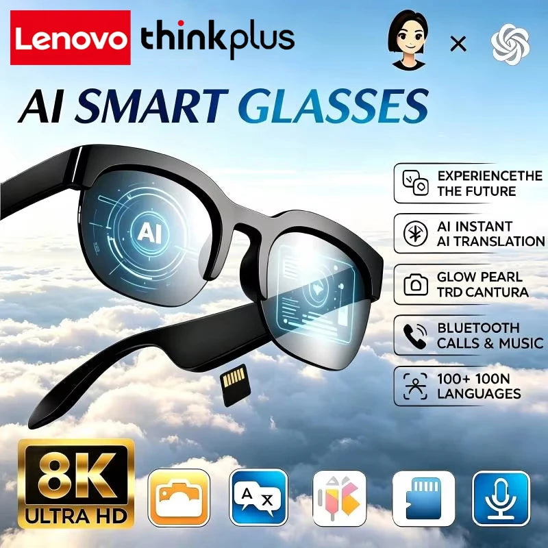 Lunettes audio Bluetooth Lenovo ThinkPlus F01 🕶️