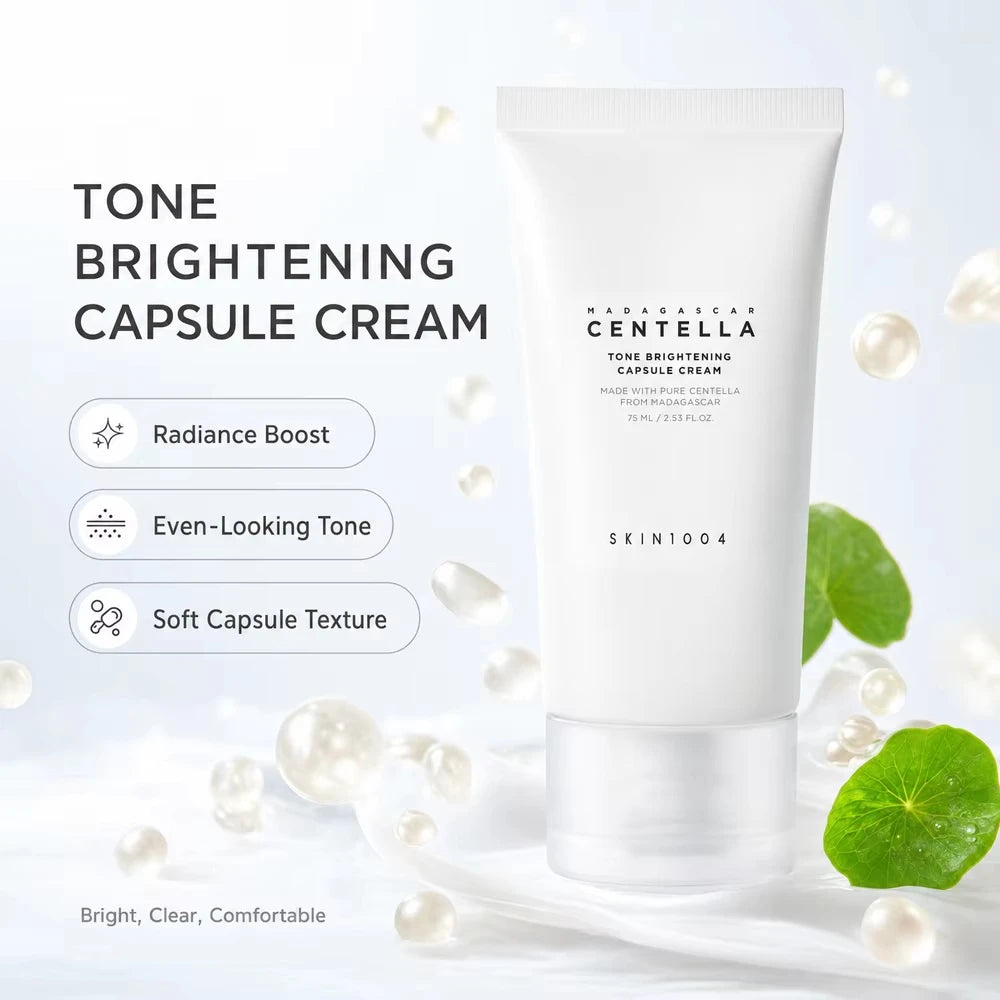 Serie de cremas de cuidado facial coreano con centella asiática, hidratante y calmante, iluminadora del tono de la piel, gel con ácido hialurónico y minimizador de poros