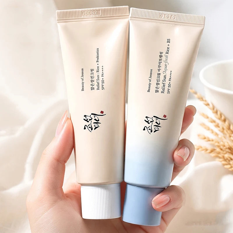 Protector solar Beauty of Joseon SPF50+ nuevo modelo para cuerpo y rostro, bloqueador solar con arroz y probióticos, crema facial hidratante suave