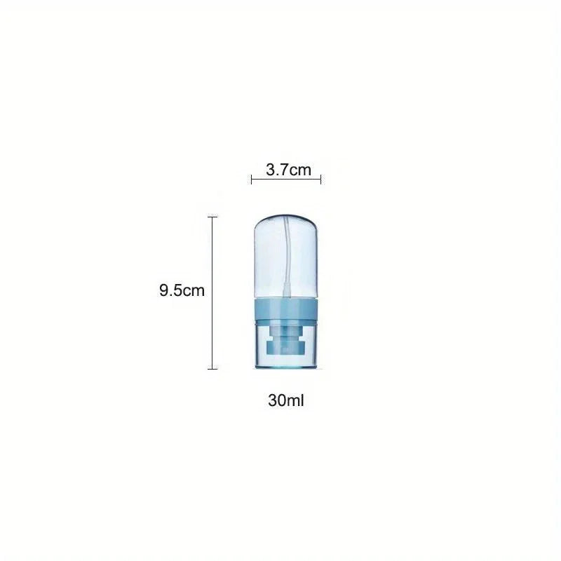 Frasco pulverizador portátil recargable de niebla fina de 30-100 ml, envases cosméticos vacíos, atomizador en aerosol, mini botella, accesorios de viaje
