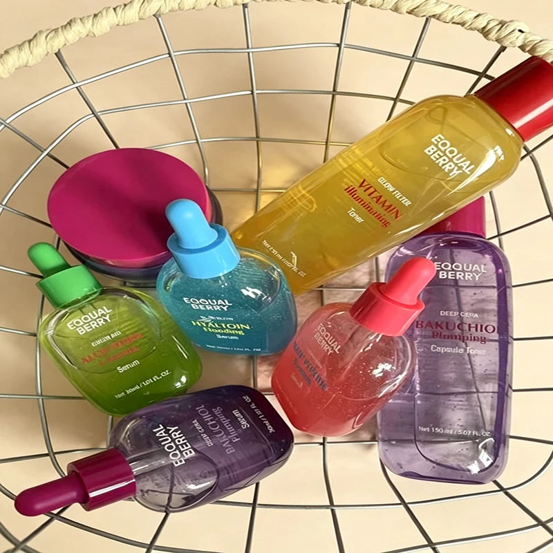 Mejor marca EQQUALBERRY 5 tipos de crema facial hidratante de larga duración para cuidado profundo, productos coreanos para el cuidado de la piel, tónico de VITAMINAS