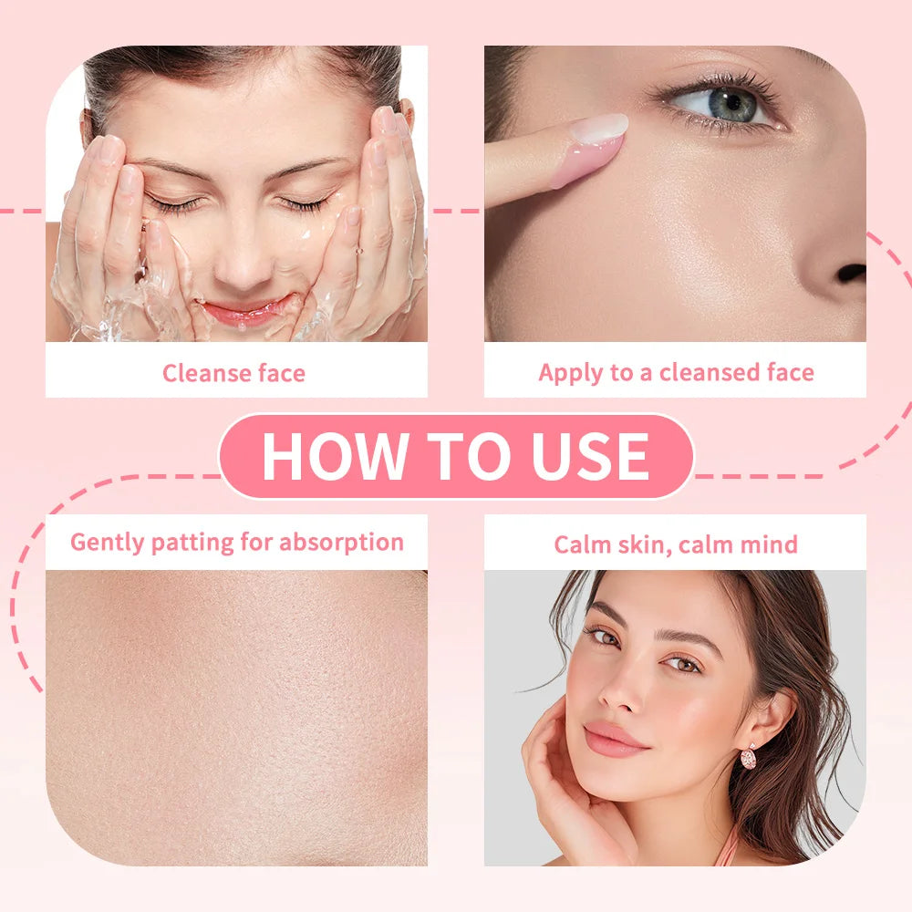 Sérum de péptidos rosa con ADN de salmón PDRN, sérum Pink Glow, elimina la oscuridad de la piel, hidratante, humectante, reafirmante, cuidado de la piel coreano
