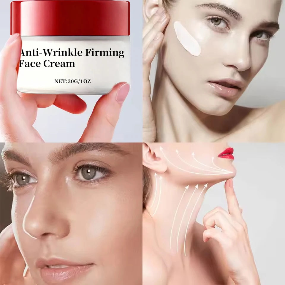 K-Beauty Lifting & Hydrating Face Cream 💧 — Hyaluronic Acid, Barrier Repair & Anti-Wrinkle