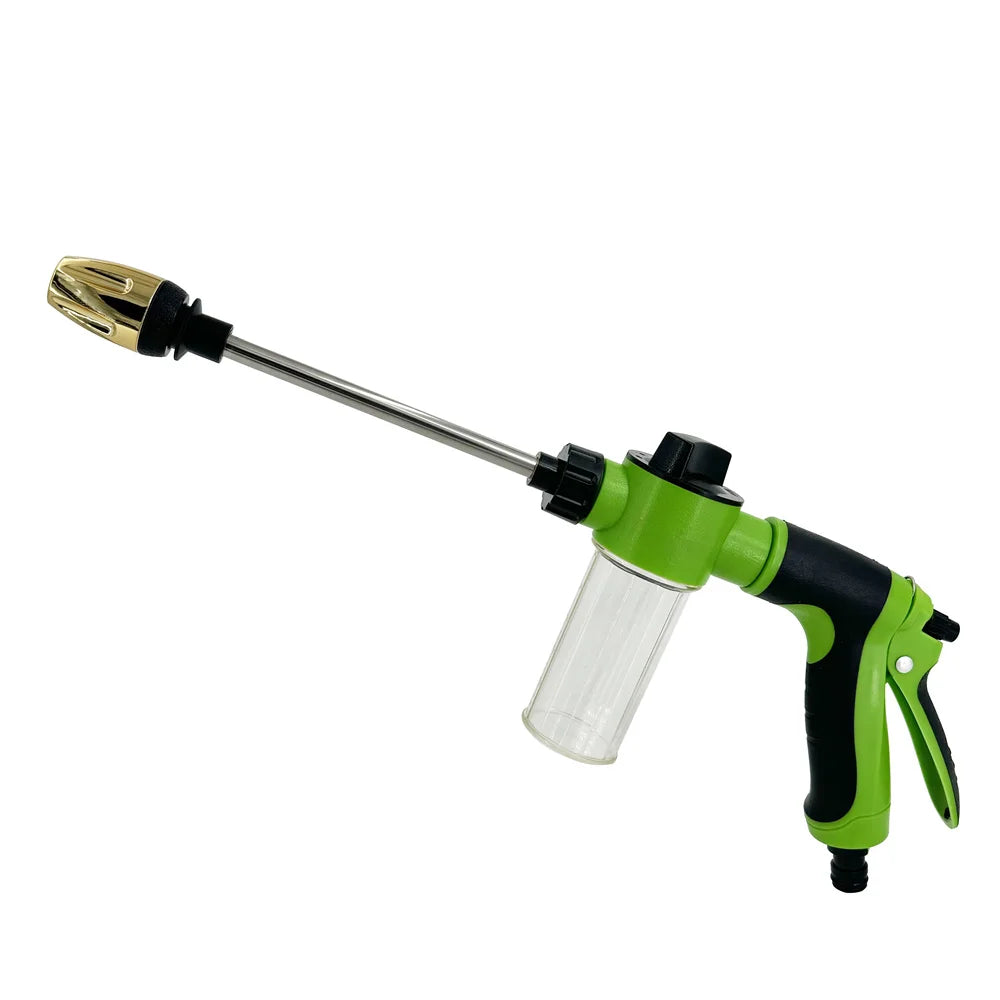 Pistolet Haute Pression Portable 💦 — Lavage Voiture, Arrosage Jardin & Nettoyage Multifonction