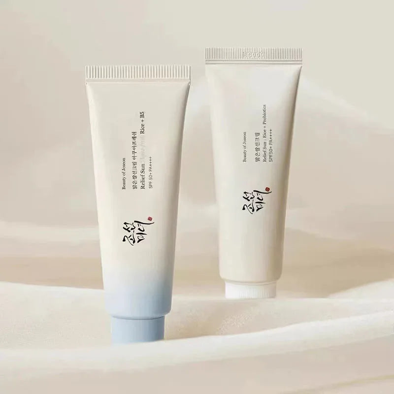 Beauty of Joseon 50ml Relief Sun Rice Probiotics Protector Solar SPF50+ PA++++ Sérum Facial Hidratante Crema Solar Cuidado de la Piel Coreano