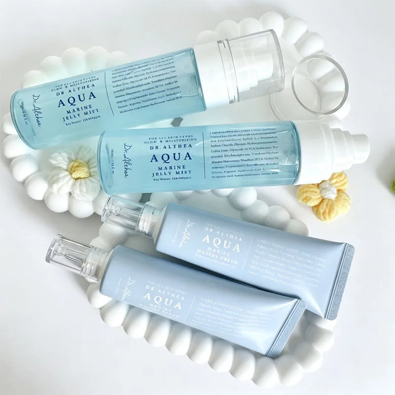 Productos para el cuidado de la piel Dr.Althea, loción en crema facial 345 y 147 de 50 ml, set de crema PDRN Reju 5000 (paquete de 3 y 5) y protector solar de té verde Aqua