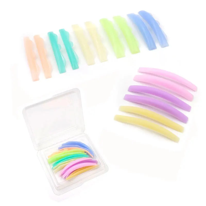 4/5/7 Pares de almohadillas de silicona para permanente de pestañas, varillas de levantamiento, protector de reciclaje, accesorios para rizador de pestañas 3D, aplicador, herramientas de maquillaje