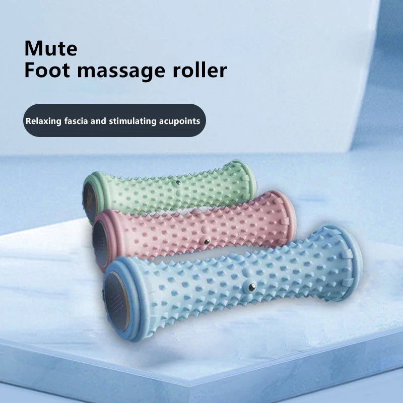 Rodillo masajeador de pies portátil, masaje de tejido profundo, alivio del dolor por fascitis plantar, relajación nerviosa, reflexología, regalo