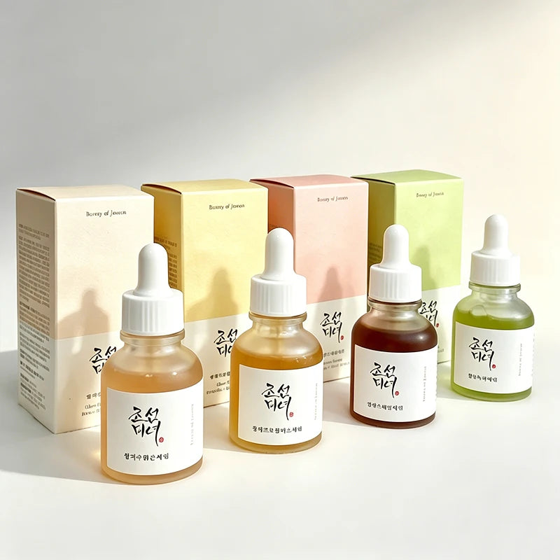 🏛️ Beauty of Joseon Solaire Relief Sun Riz & Probiotiques SPF50+, Essences & Sérums — Routine K-Beauty Ancestrale