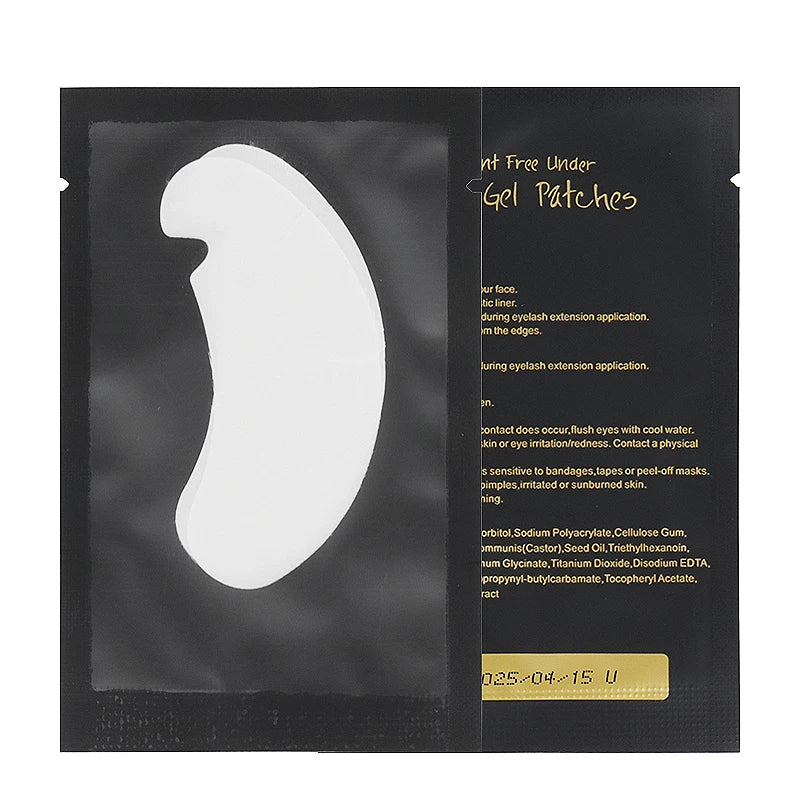 Patches Gel Sous-Oeil Extension Cils TLXT 👁️✨ — Protection & Confort | 50 ou 100 Paires | 4 Coloris