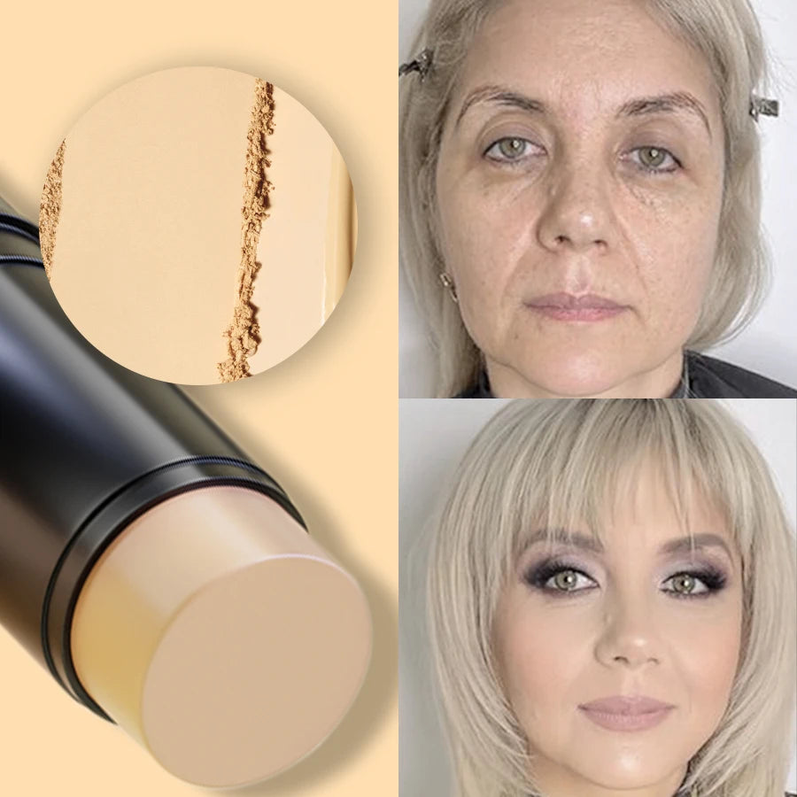 Stick Correcteur Fond de Teint KAFURUX 🎨 — Haute Couvrance, Waterproof & Longue Tenue | 9 Teintes