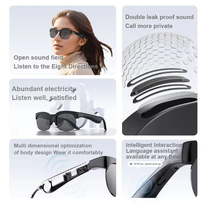 Lunettes connectées Lenovo D12 et accessoire au choix 🕶️