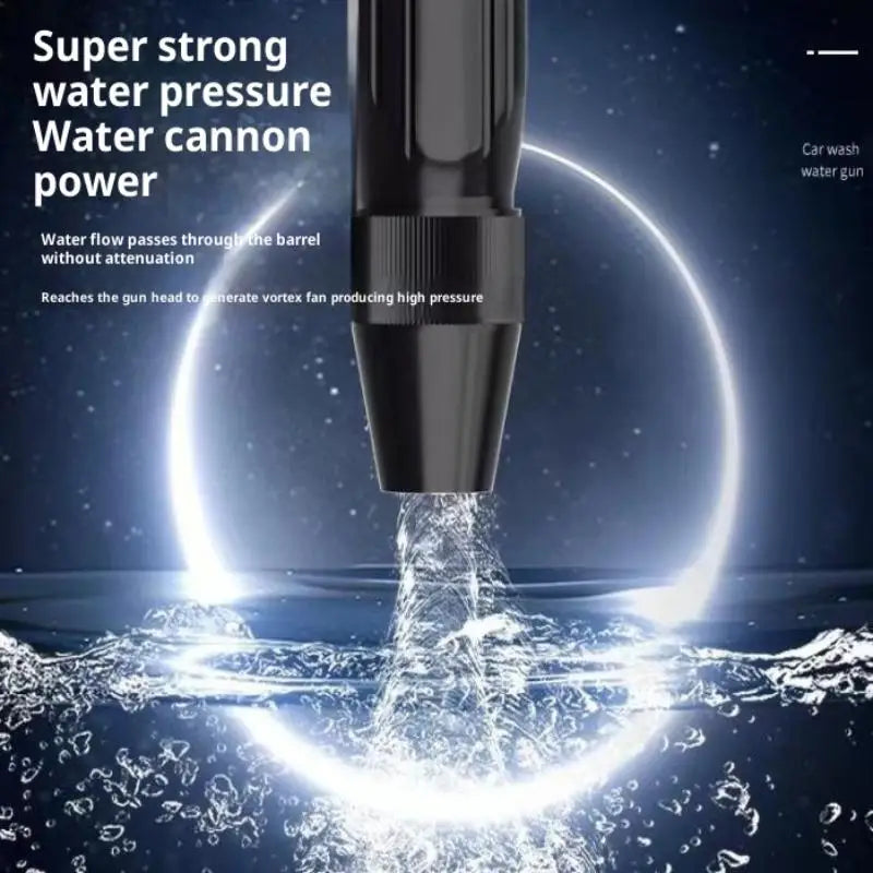 Multi-Mode High-Pressure Water Spray Gun Kit 💧 — 3 Universal Connectors, Anti-Leak & Ergonomic