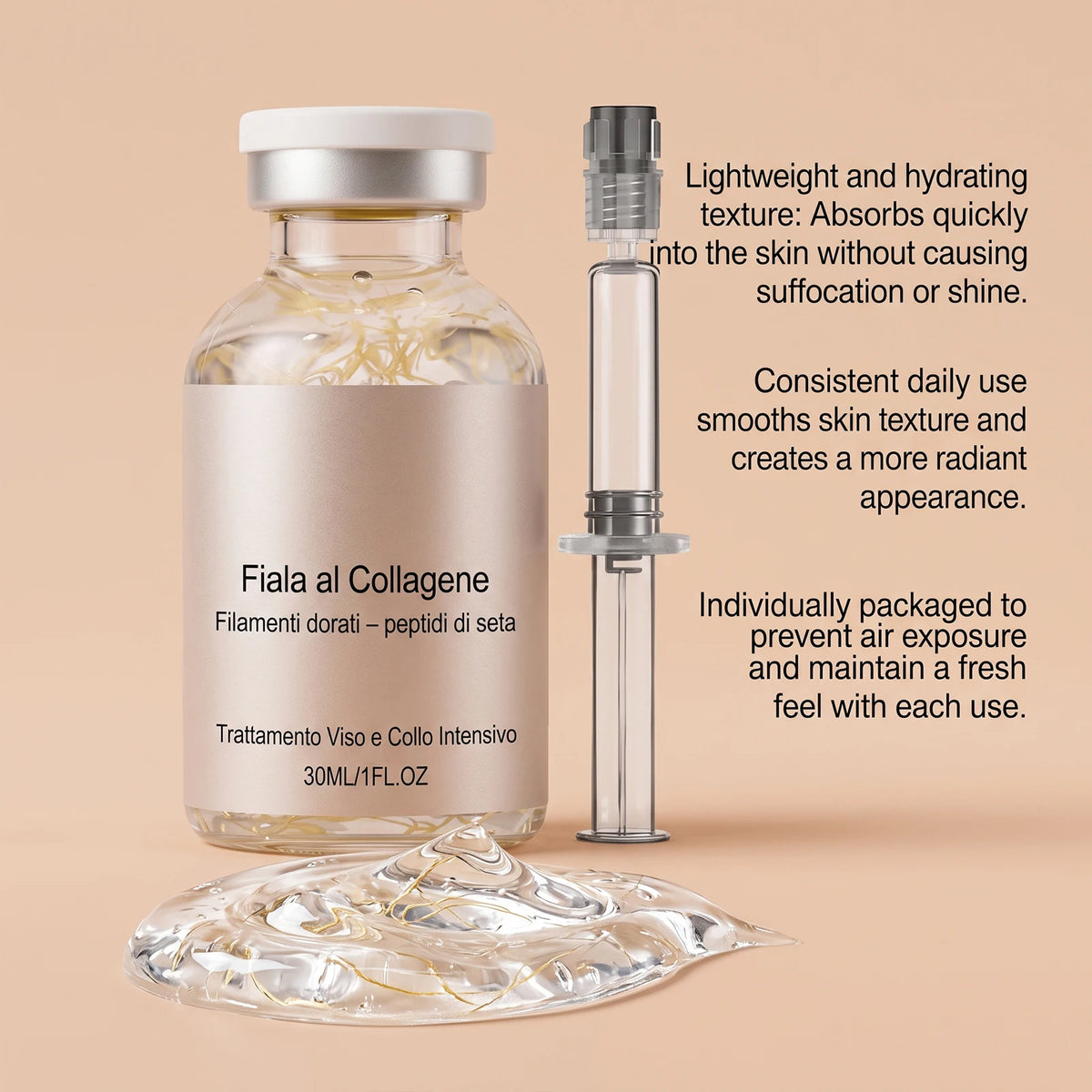 Set Stick Hidratante & Sérum en Ampolla de Seda K-Beauty 🌸 — Colágeno, Antiarrugas & Barrera Cutánea | Certificado CPNP