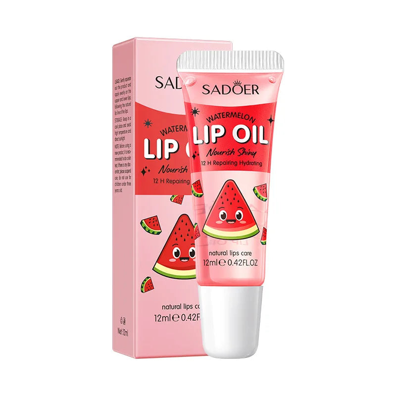 SADOER Erdbeer-Pfirsich Lippenpeeling zum Entfernen abgestorbener Hautschüppchen, Aufhellen dunkler Lippen & feuchtigkeitsspendender Lippenbalsam