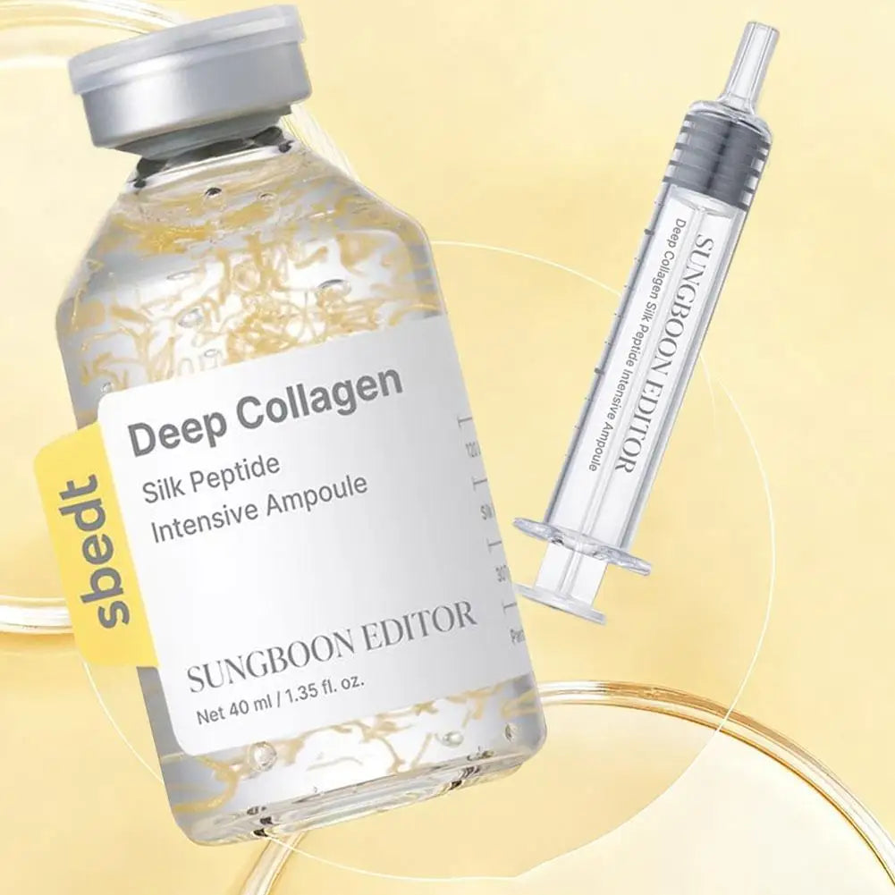Kit de cuidado de la piel K-Beauty Sbect 🧴 — Colágeno, péptidos de seda, ampolla PDRN y sérum potenciador | 40ml