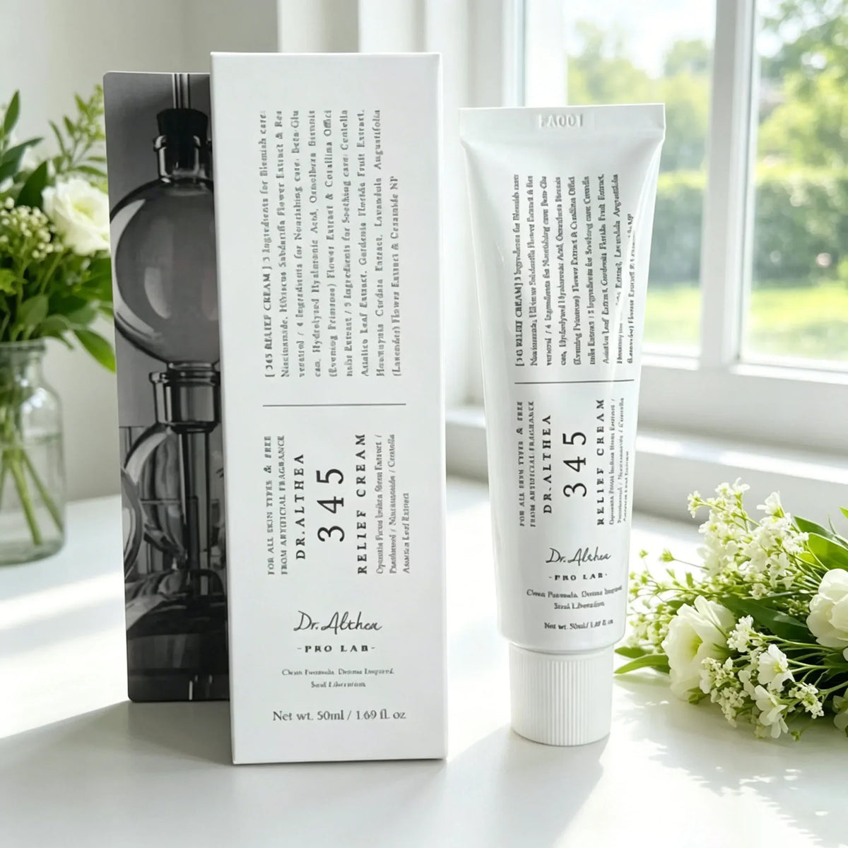 ✨ Dr.Althea Sérum Vitamine C, Crème 345 Apaisante & 147 Barrière + Brume — Éclat & Soin K-Beauty Complet