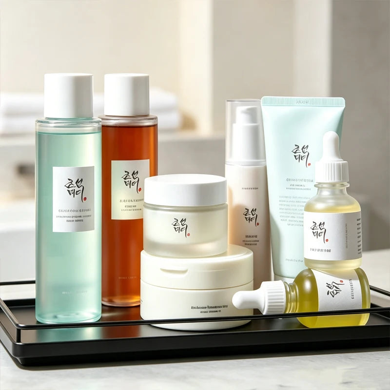 🏛️ Beauty of Joseon Solaire Relief Sun Riz & Probiotiques SPF50+, Essences & Sérums — Routine K-Beauty Ancestrale