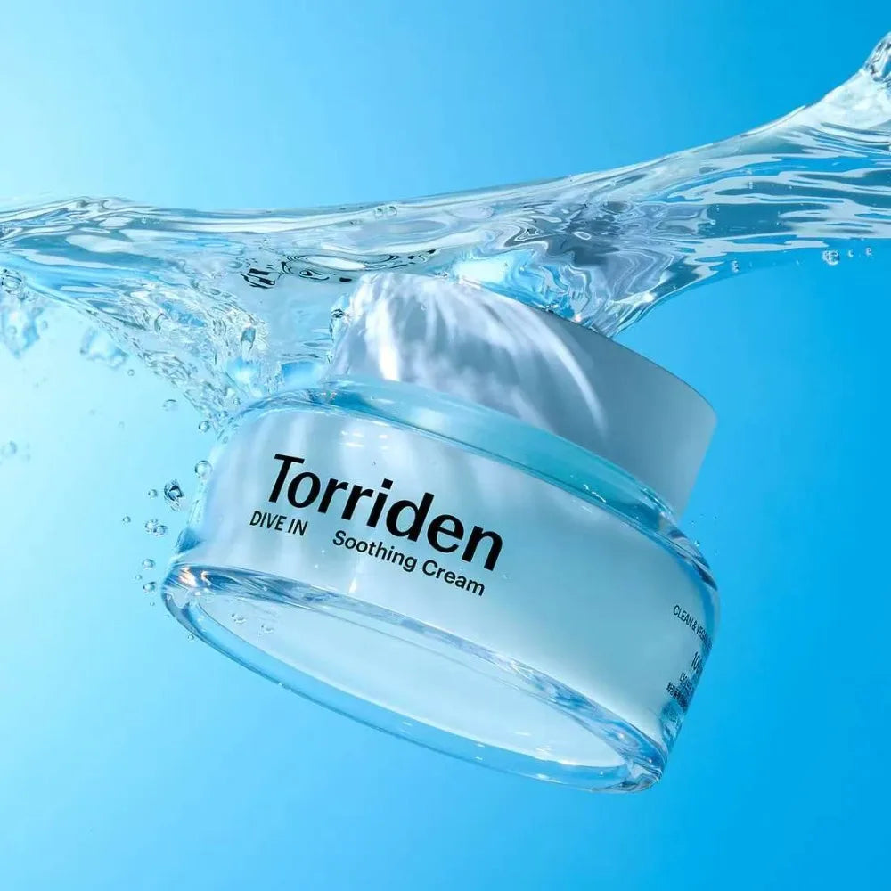 Crema hidratante y calmante de uso diario para mujer Torriden Korean, crema facial con ácido hialurónico