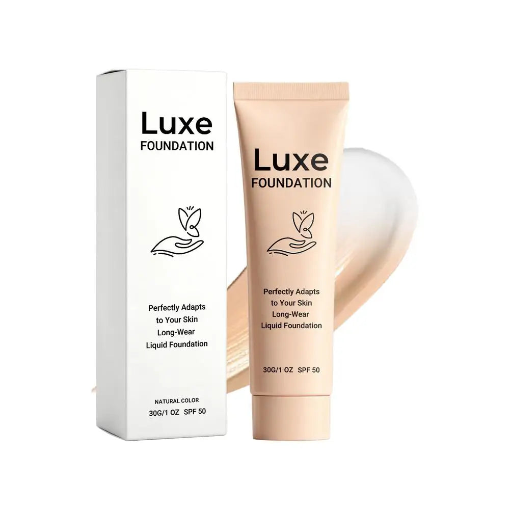 Fond de Teint Liquide Luxe K-Beauty 💄 — Color-Adjusting, Couvrance Totale, SPF50 & Tenue 12h | 30g