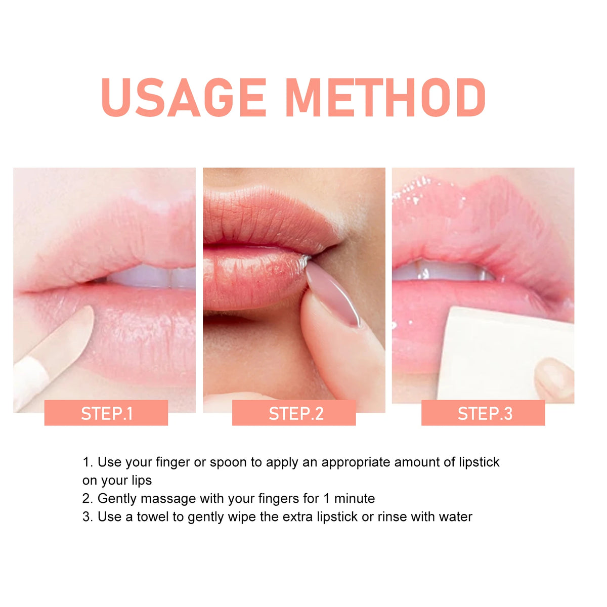 Exfoliante labial de frutas, fresa, naranja y miel, aclarante, exfoliante de color de labios, limpieza profunda, piel muerta, hidratante para labios, cuidado de labios