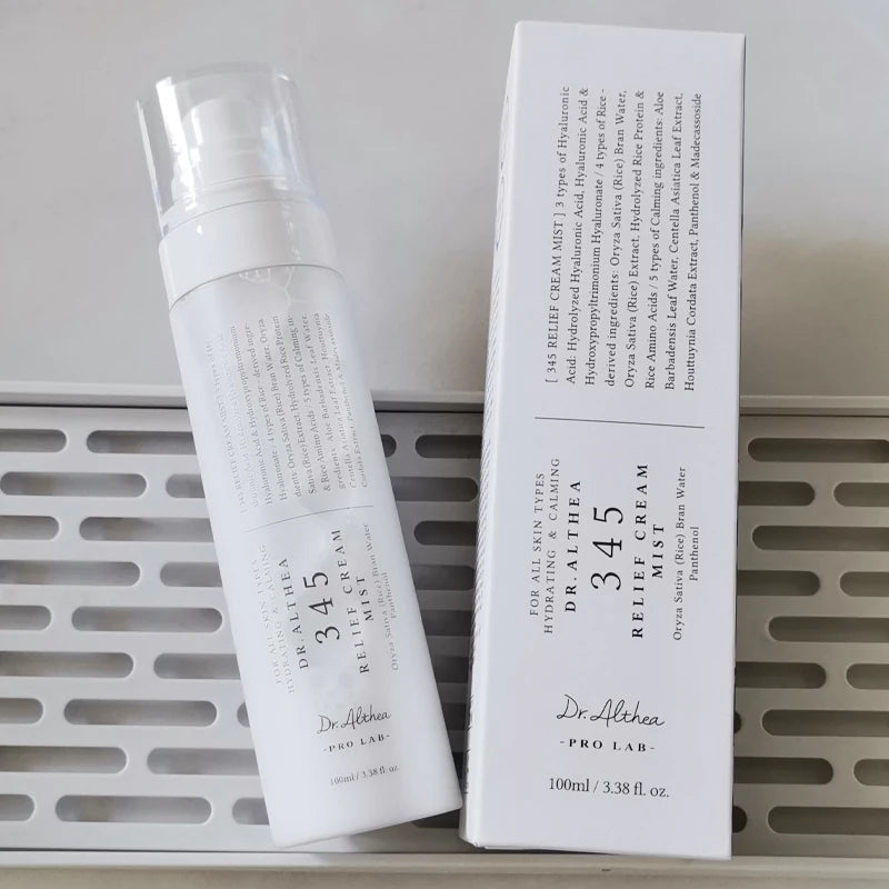 Spray hidratante Dr.Althea 345 Cream 100 ml, control de grasa duradero, cuidado facial, crema reparadora 345, productos de cuidado de la piel coreanos