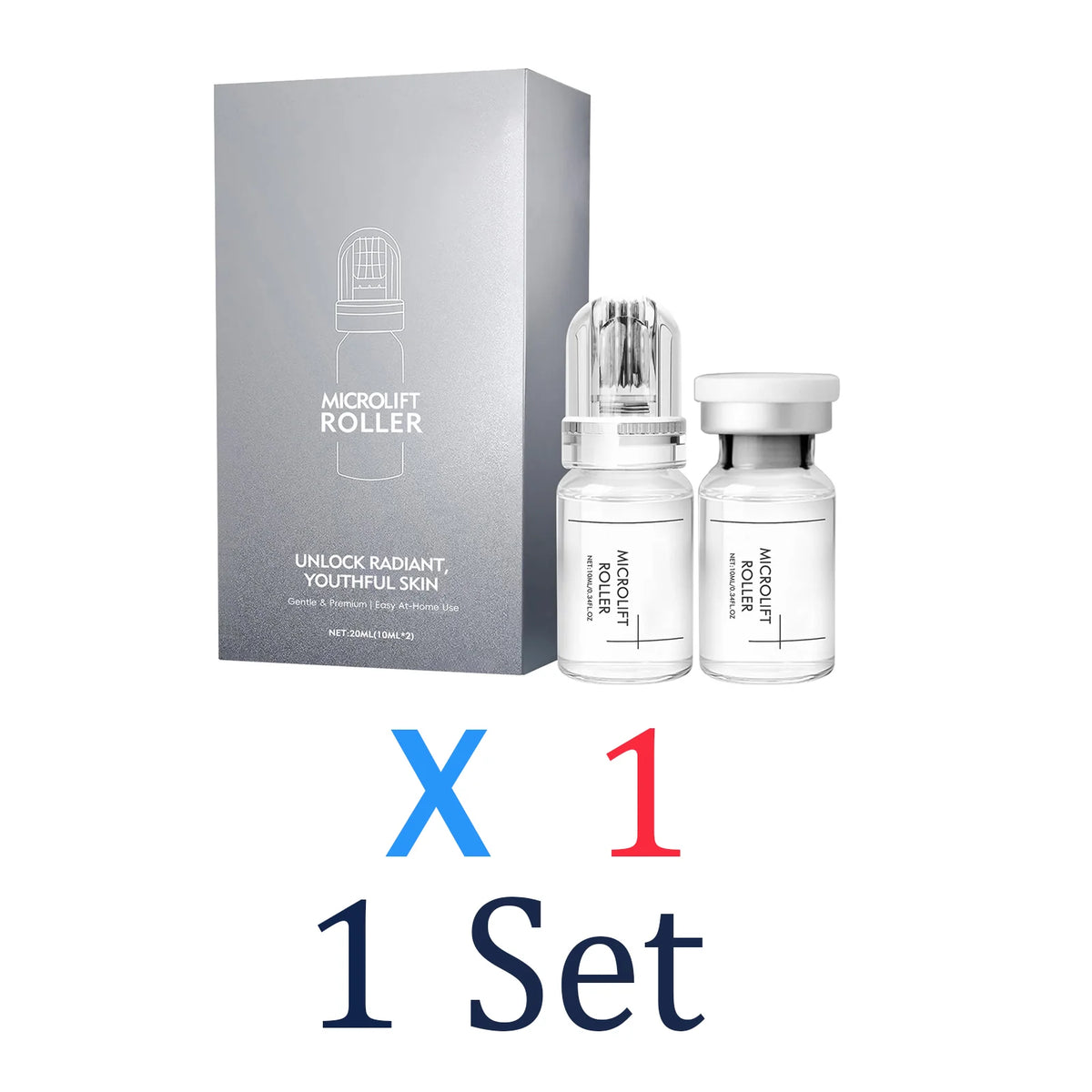 Sérum iluminador con microagujas de 0,25 mm, sérum facial hidratante y reparador, hidratación profunda, fijador y restaurador, suave