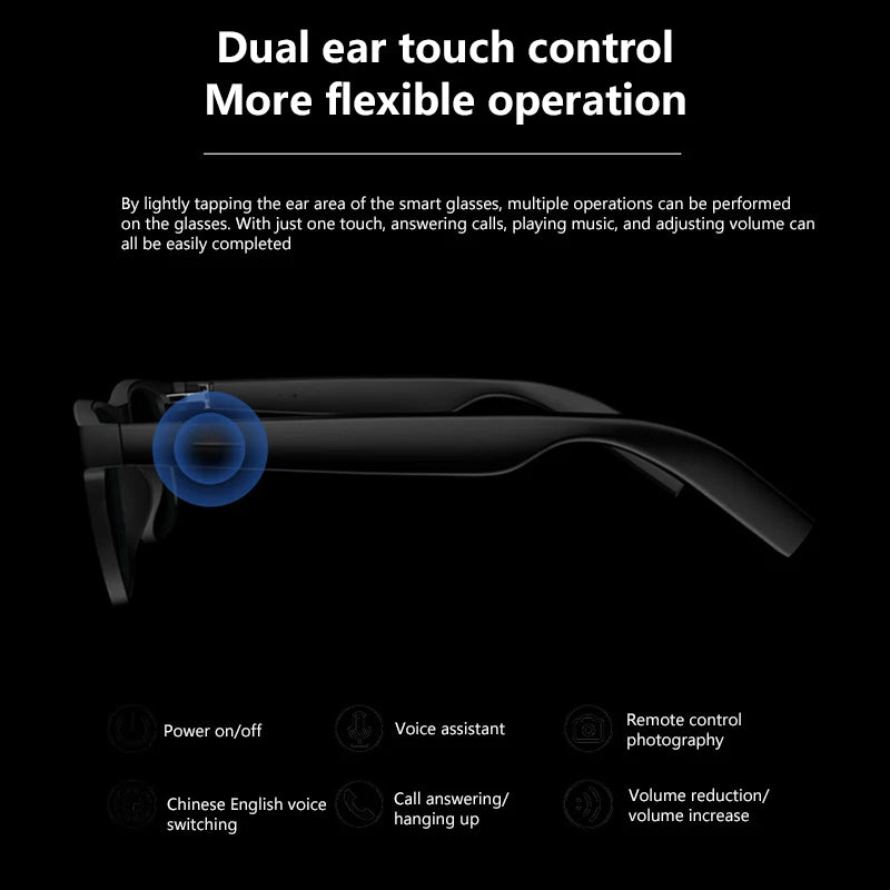 Lunettes audio Lenovo D11 Bluetooth et traduction ✨