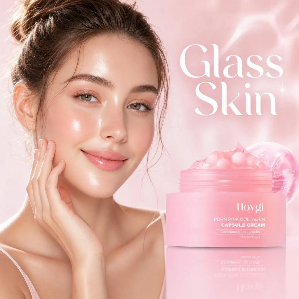 Eelhoe Rose PDRN Collagen Cream Capsules 🌸 — Anti-Wrinkle, Firming & Brightening Complexion 55g
