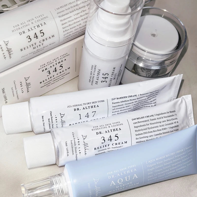 Hot Dr. Althea 345 Relief Cream Spray 147 Moisturizing Face Cream Lasting Nourishing Repair PDRN Reju 5000 Cream Korean Skin Care