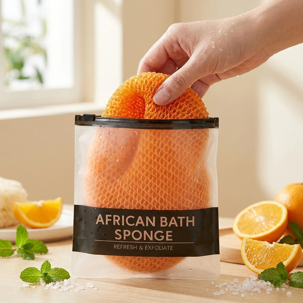 🛁 Serviette Gommante de Bain Dos & Corps — Exfoliation Douce, Anti-Peau Morte & Nettoyage Profond | Durable