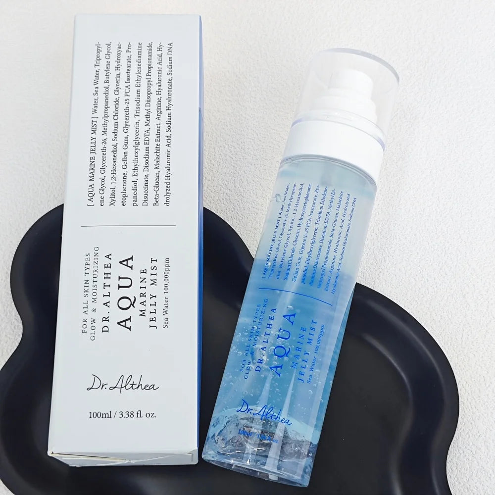Dr.Althea Aqua Marine Watery Cream para todo tipo de piel Cuidado de hidratación profunda con ácido hialurónico, guaiazuleno y PDRN vegano calmante