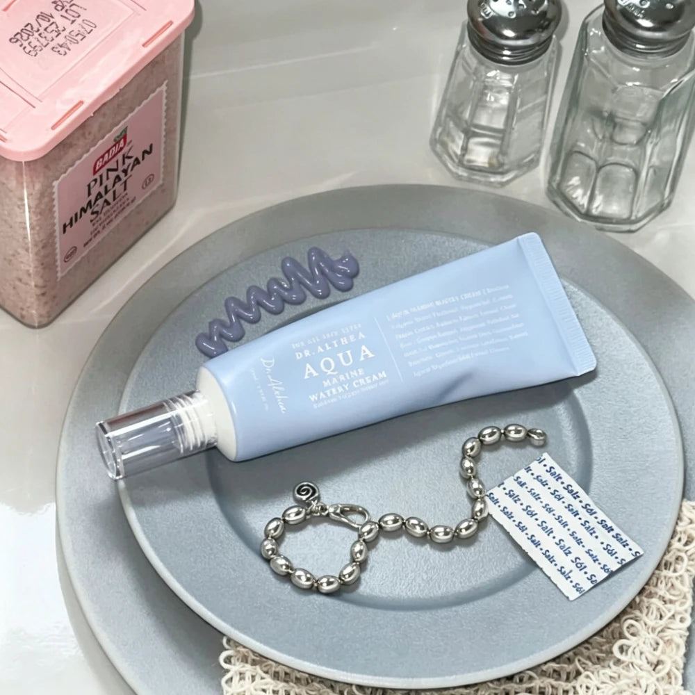 Dr. Althea Aqua Marine Watery Cream 50ml Jelly Mist 100ml Crema facial coreana hidratante para piel seca y sensible K-Beauty