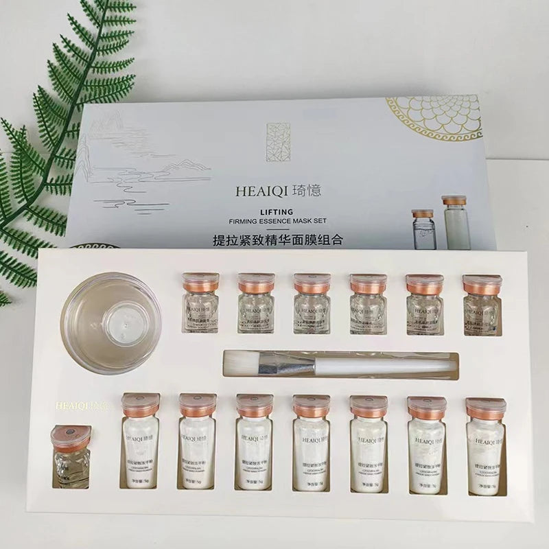 LAN FROST Collagen & Peptide Face Mask ✨ — Lifting, Firming & Anti-Wrinkle | 7 Vials 5g
