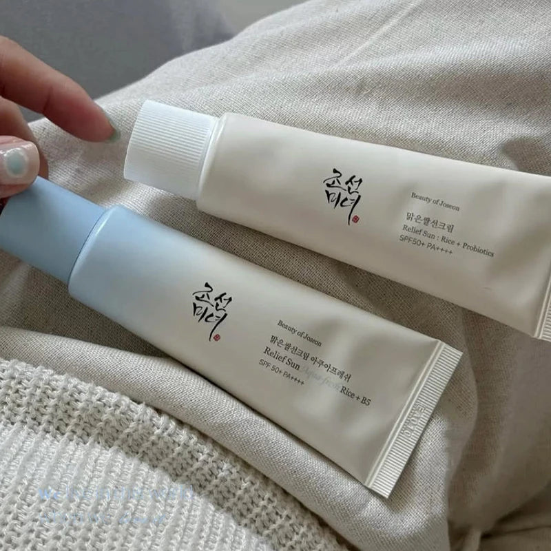Beauty of Joseon SPF50+ Anti-UV Facial Sunscreen for Face and Body Rice Probiotic Sun Protection Cream