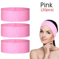 100/50/10pcs Disposable Facial Headbands Stretch Non-Woven Headband Soft Skin Care Hair Band for Women Salon Esthetician Supplies