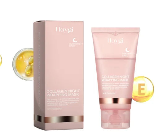 Masque Peel-Off Collagène Hydrolysé K-Beauty 🌙 — Hydratation, Anti-Rides & Masque Nuit | 50g & 75g | 3 Teintes