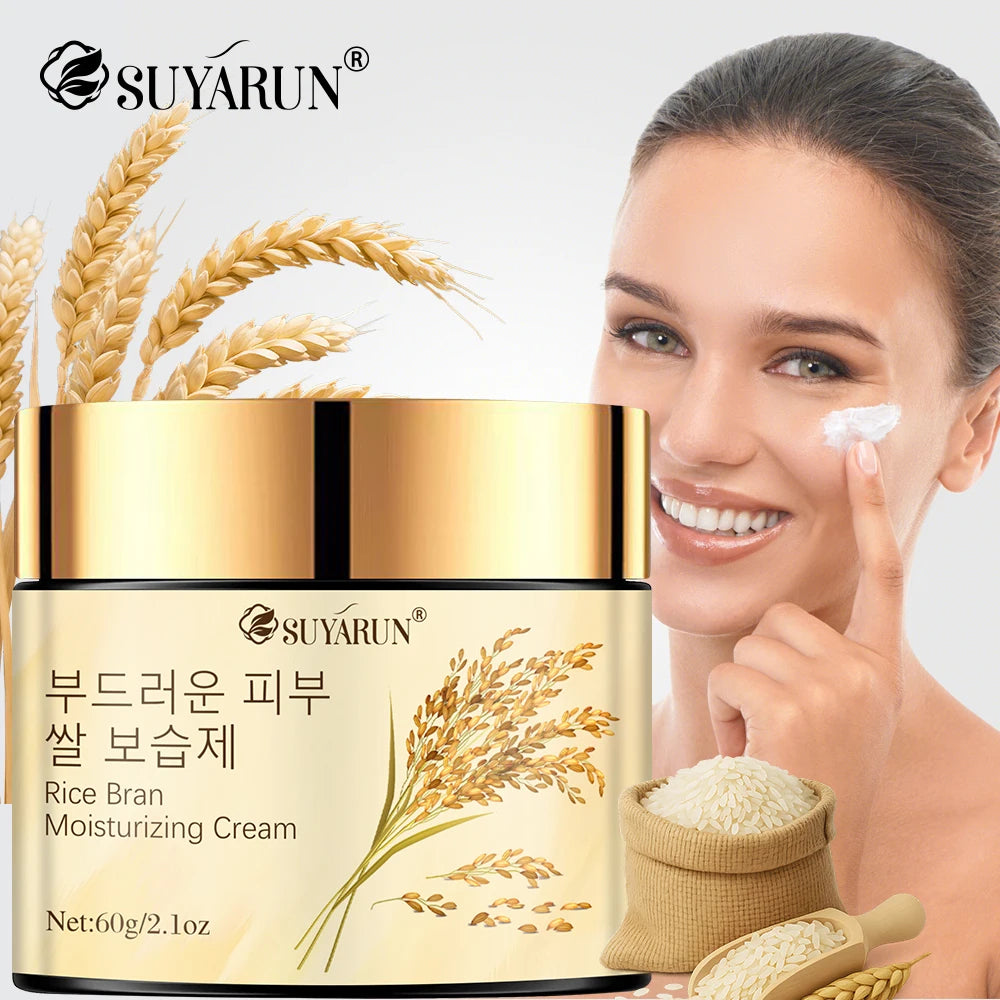 SUYARUN 24小时大米萃取面霜 🌾 — 保湿、提亮与滋养 | 适合干性及敏感肌