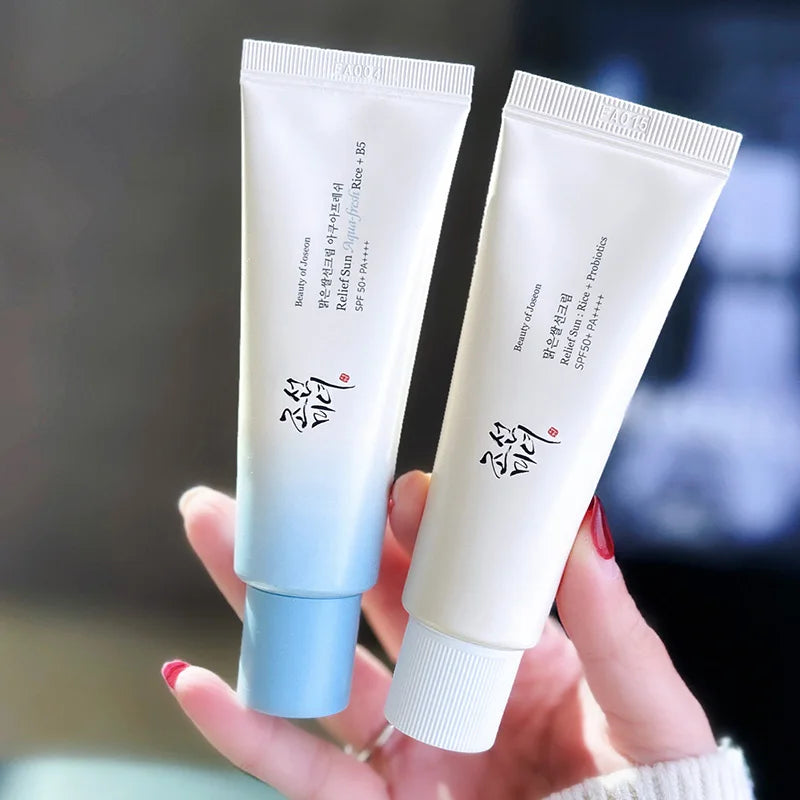 Beauty of Joseon Protector solar nuevo FPS50+ para cuerpo y rostro con arroz y probióticos, crema bloqueadora solar anti UV para el rostro, 50 ml