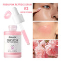 Sérum de péptidos rosa con ADN de salmón PDRN, sérum Pink Glow, elimina la oscuridad de la piel, hidratante, humectante, reafirmante, cuidado de la piel coreano