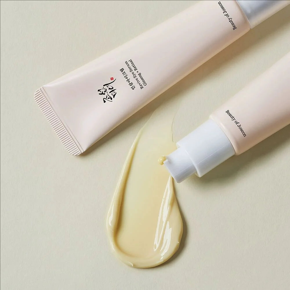 Beauty of Joseon Crema reafirmante e hidratante para el contorno de ojos, sérum reparador en barra para mujeres, cuidado antienvejecimiento para líneas de expresión