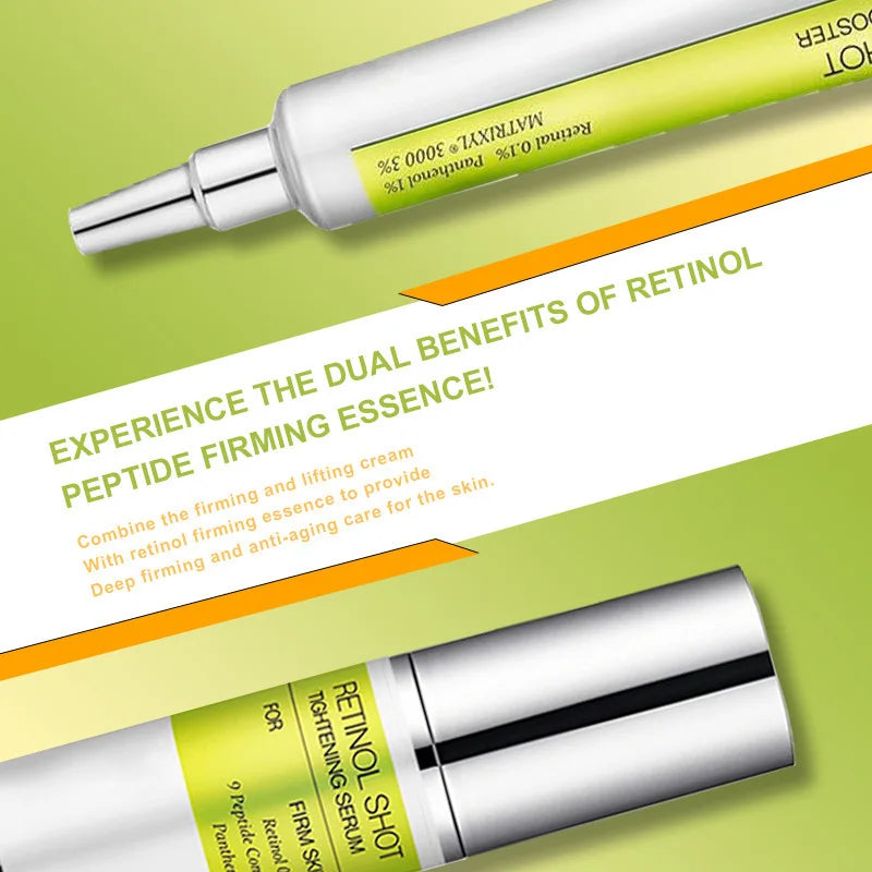 K-Beauty Retinol Shot Serum 💉 — Lifting, Firming & Anti-Wrinkle | Eye Cream & Hydration Booster