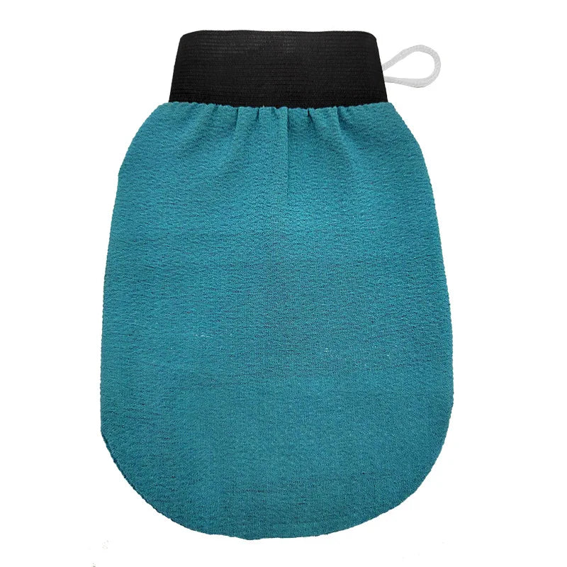 1Pc Scrub Exfoliating Gloves Back Scrubber Dead Skin Facial Massage Gloves Durable Multi-Color Deep Cleansing Towels for Shower