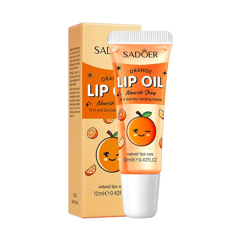 Exfoliante labial de fresa y melocotón SADOER, elimina piel muerta, aclara labios oscuros e hidrata, bálsamo labial nutritivo.