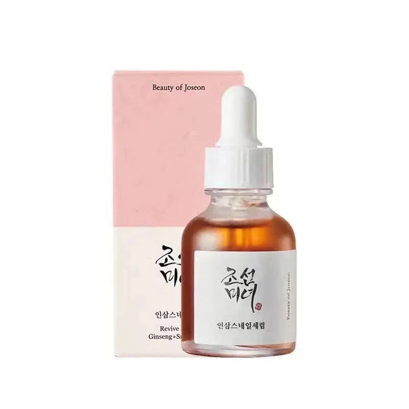 Beauty of Joseon Glow Deep Calming Revive Serum Essence Líquido Hidratante con Propiedades Antioxidantes y Reparadoras de la Piel FPS 50+