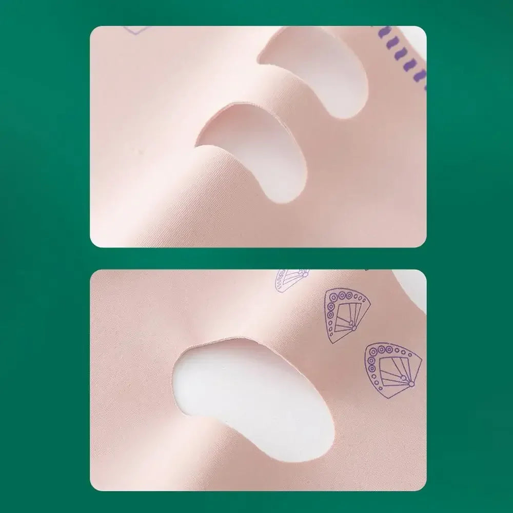 1 unidad Banda adelgazante para mentón y mejillas, moldeador en V, máscara de estiramiento facial, correa antiarrugas, máscara para dormir, belleza y salud