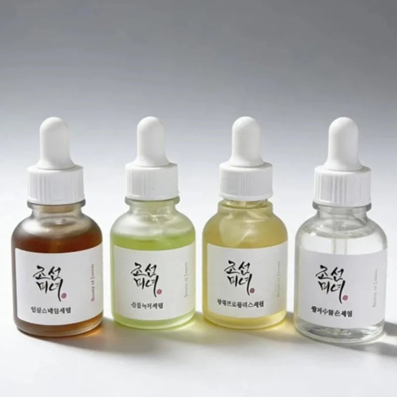 Beauty of Joseon Green Tea Ginseng White Rice Honey Essence Liquid Moisturizing Antioxidant and Skin Repairing Properties SPF50+