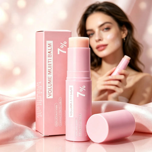 K-Beauty Collagen Volumizing Stick Balm 🌸 — Face, Lips & Eyes, Intense Hydration | 10g to 60g | CPNP Certified