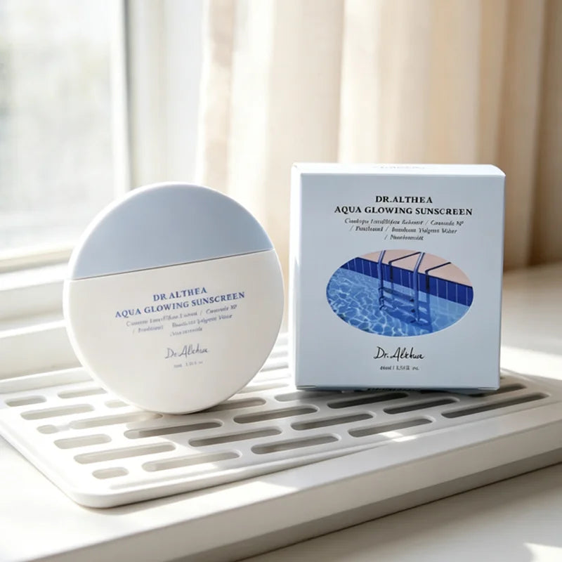 🍃 Dr.Althea Solaire Thé Vert Fraîcheur, Brumes & Soins Hydratants — Léger, Non Gras & Rafraîchissant | K-Beauty